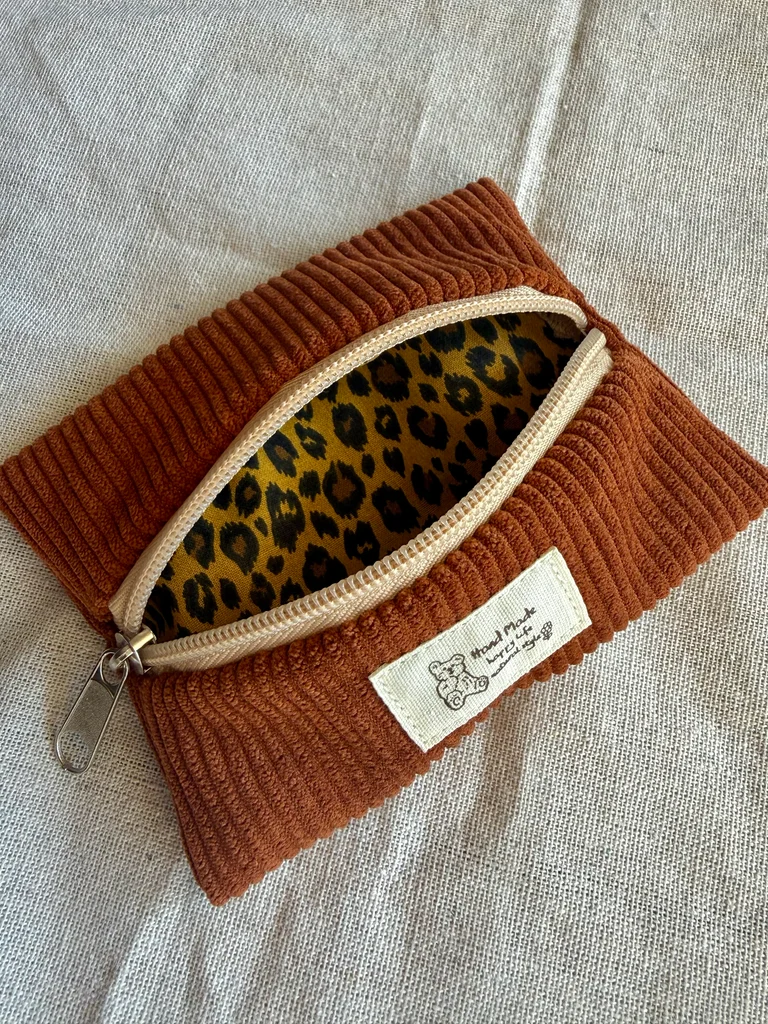 Porte monnaie velours